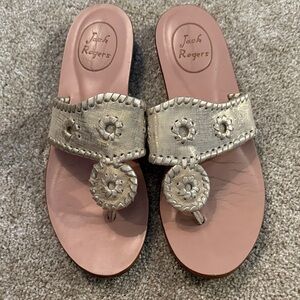 Jack Rogers Metallic gold Sandals
